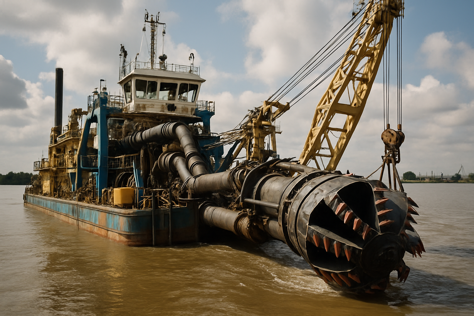 Dredging equipment